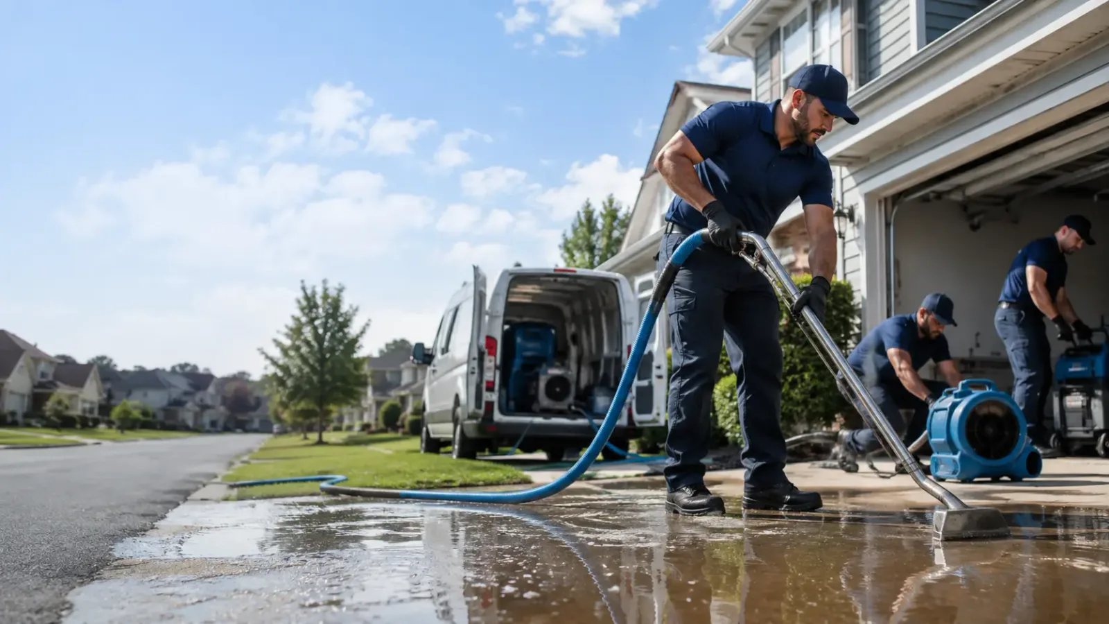 Flood Damage Restoration in Rackerby, CA